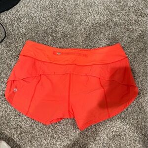 Lululemon speed up shorts 2.5”